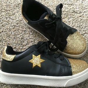 CoCo Jumbo- Gold and Black Little Girls- sz 12
